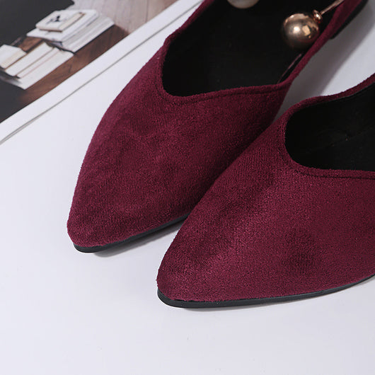 Zapatos Planos Punta Afilada Cómodos y Versátiles para Mujer - Image 16