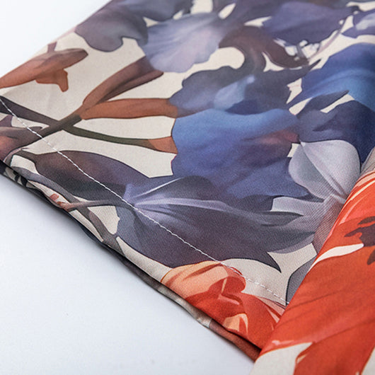 Camisa Estampada para Hombre con Diseño Floral Artístico - Image 4