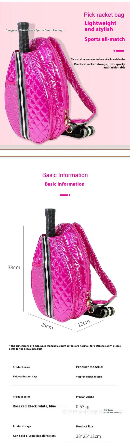Bolsa Mensajera Deportiva para Tenis de Mesa - Image 8