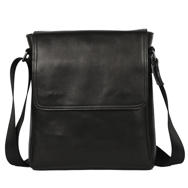 Mochila Ejecutiva de Cuero Genuino con Bolsa Crossbody Vertical de Alta Capacidad