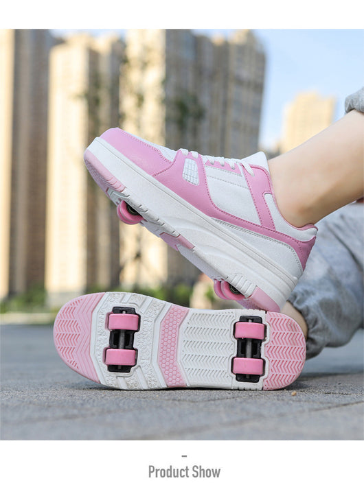 Patines con Ruedas Heelys Ultraligeros para Niños - Zapatillas Deportivas 4 Ruedas - Image 9