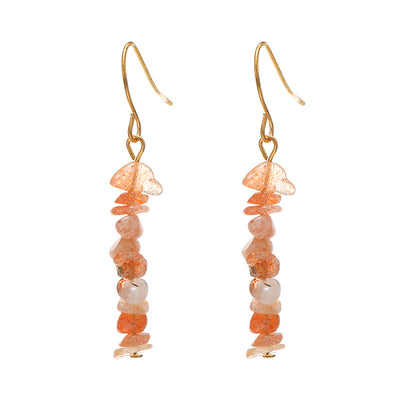 Aretes de Piedra de Cristal Natural para Mujer - Image 18