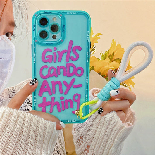 Funda para Teléfono con Cordón Personalizable Estilo Graffiti