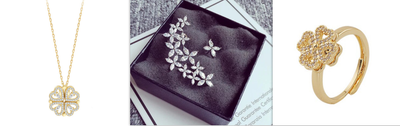 Collar Trébol de Cuatro Hojas Desmontable con Circones - Cadena Corta Multiuso para Mujer - Image 10