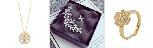 Collar Trébol de Cuatro Hojas Desmontable con Circones - Cadena Corta Multiuso para Mujer - Image 10