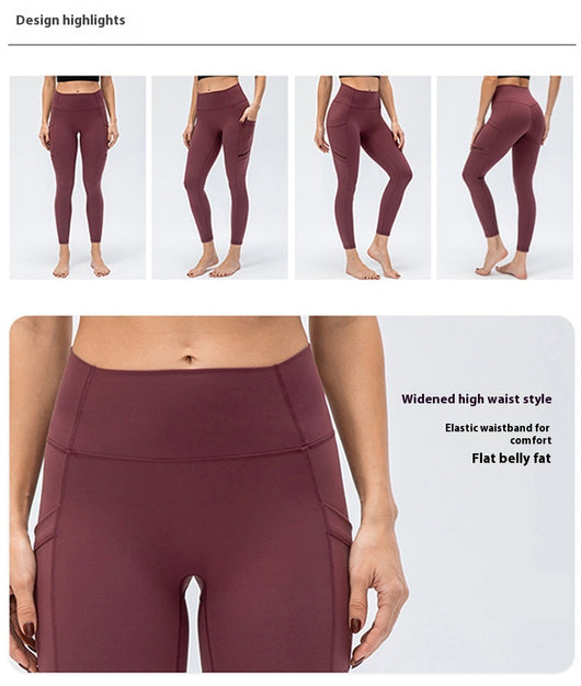 Pantalones de Sudadera Ajustados de Cintura Alta con Bolsillos Laterales - Image 26