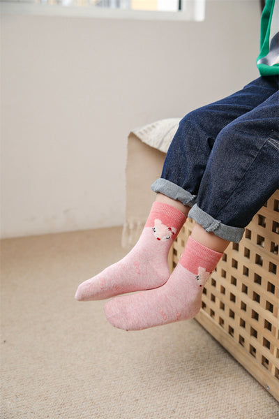 Calcetines de Algodón Grueso para Bebé - Todo Clima Invierno y Primavera