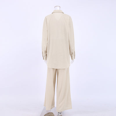 Traje Ejecutivo de Algodón: Camisa y Pantalón de Dos Piezas - Image 15