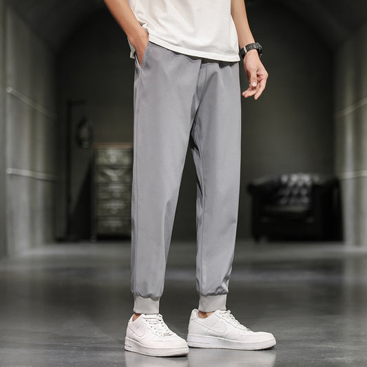 Pantalones Casuales Harlan Trendy Brand con Corte de Nueve Puntos