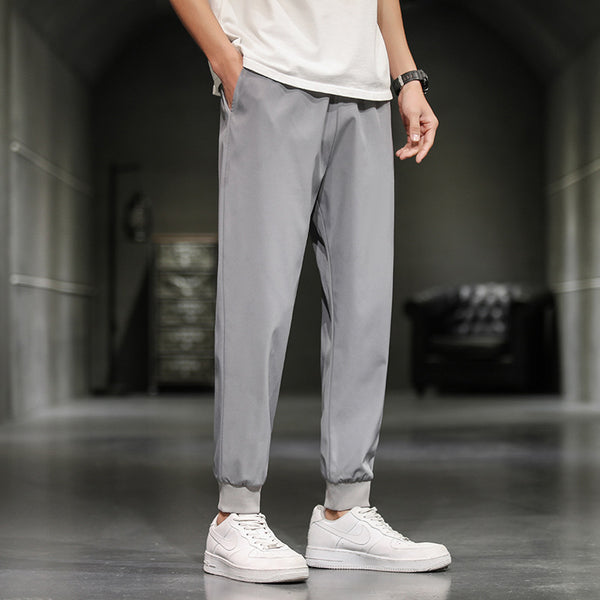 Pantalones Casuales Harlan Trendy Brand con Corte de Nueve Puntos