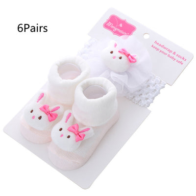 Calcetines Infantiles con Pompones 3D y Lunares Estampados - Image 5