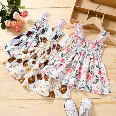 Vestido Infantil Patchwork con Malla - Diseño Personalidad