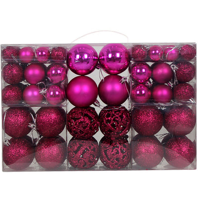 Set de Esferas Navideñas 3-6cm Decorativas para Árbol de Navidad - Image 22