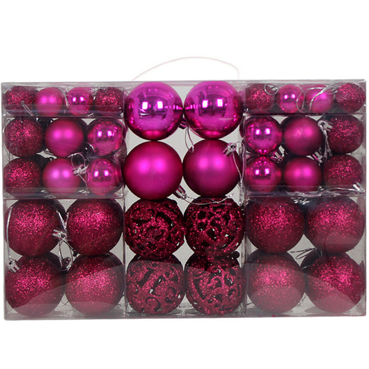 Set de Esferas Navideñas 3-6cm Decorativas para Árbol de Navidad - Image 22