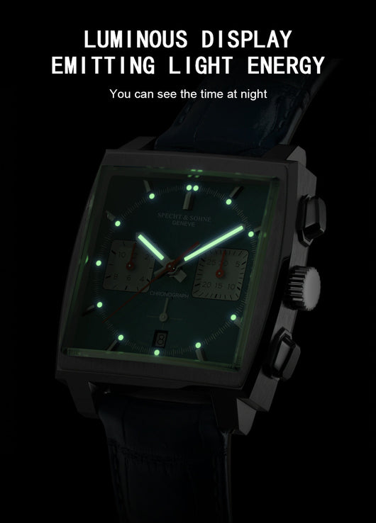 Reloj Deportivo de Cuero con Luz LED y Resistencia al Agua para Hombre - Image 13
