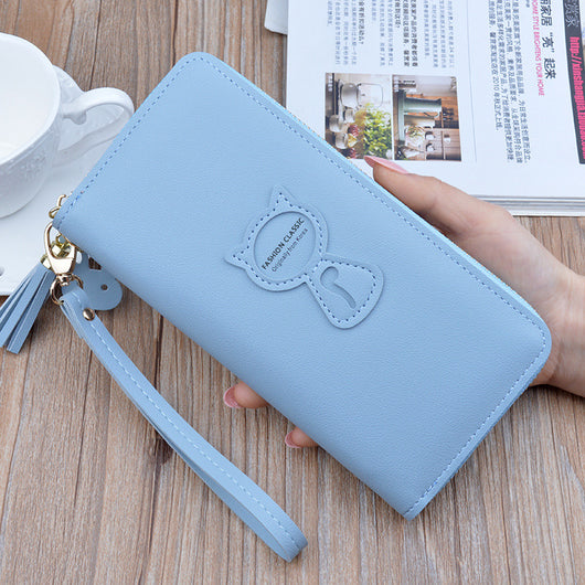 Billetera Grande para Mujer con Cierre y Bolsillo para Teléfono - Image 3