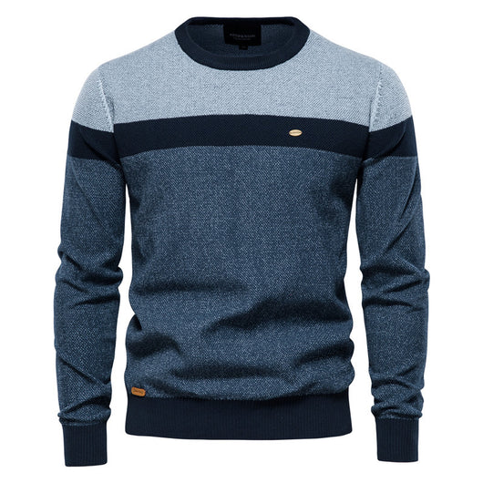Suéter Tejido con Patrón para Hombre - Image 13