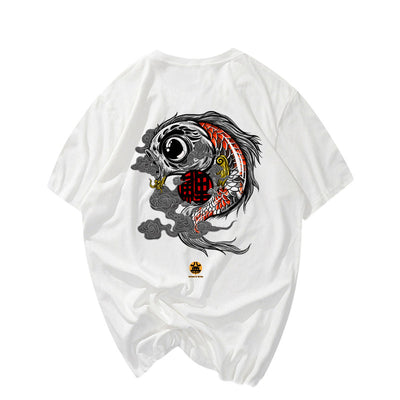Camiseta Suelta Tendencia Tigre - Estilo Nacional Urbano - Image 5