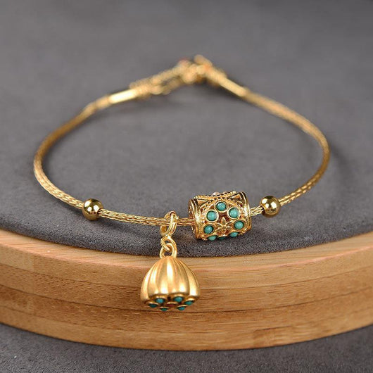 Pulsera de Personalidad Turquesa Sintética para Mujer - Image 10