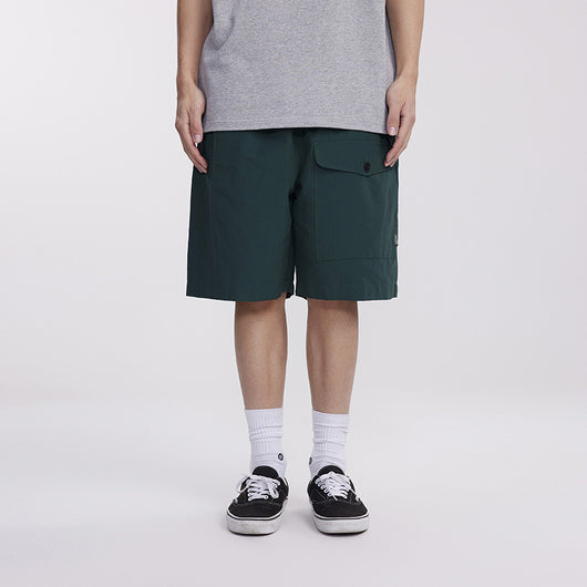 Shorts para Hombre con Bolsillos Laterales y Cintas de Ajuste
