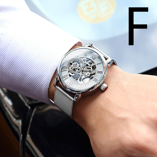 Reloj Automático Mecánico para Hombre Sumergible con Diseño Esqueletado