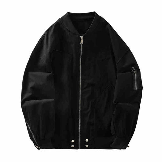 Chaqueta Beisbolera Retro Americana de Poliuretano Premium - Image 7