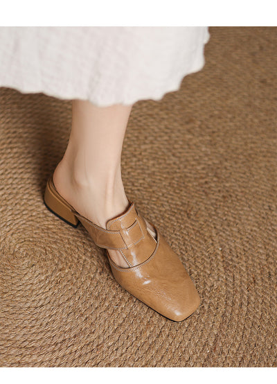 Sandalias Retro Mujer Tacón Bajo Grueso - Cómodas para Verano - Image 13
