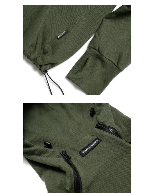 Sudadera con Capucha y Doble Cierre de Punto Tejido - Image 14
