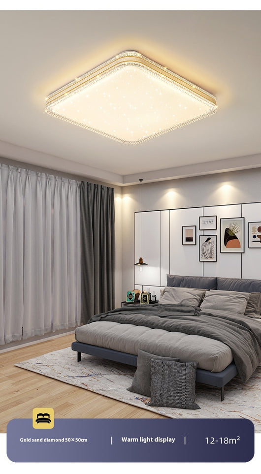 Lámpara de Techo LED Cuadrada de Acrílico para Sala de Estar - Image 13