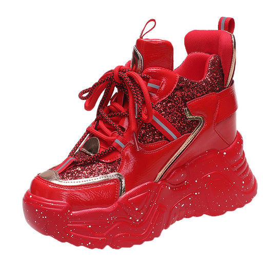 Zapatillas Deportivas Casual Coreanas con Suela Gruesa Acolchada - Image 7