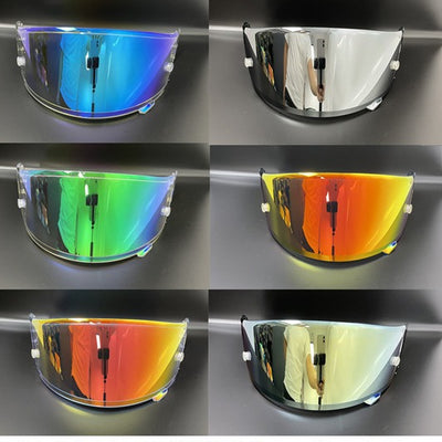 Lentes Electrochapados para Casco RYD - Set Completo con Protección Solar y Antivaho - Image 2