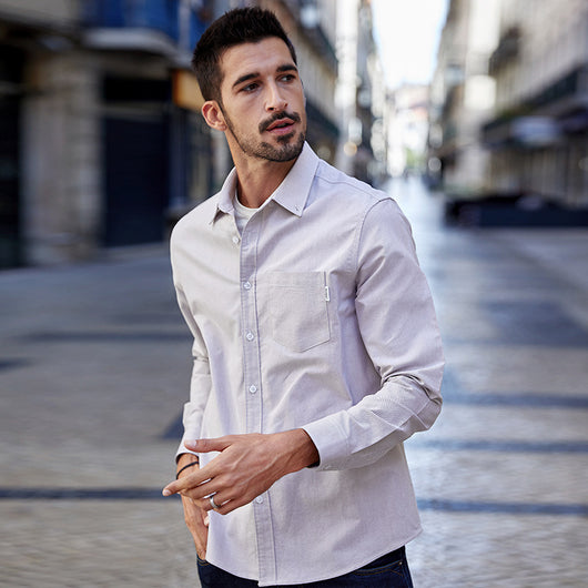 Camisa Casual de Negocios para Hombre en Algodón Premium - Image 4