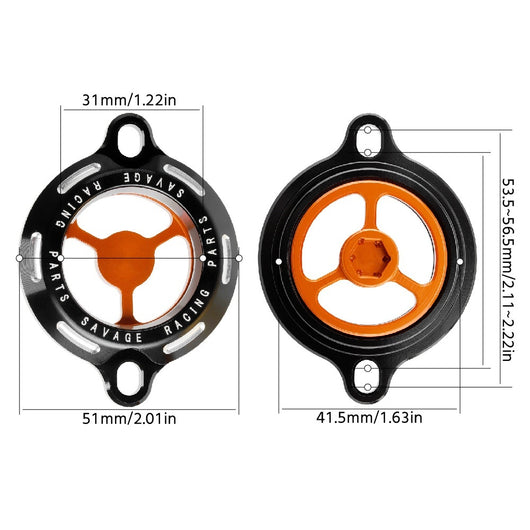 Tapa Protectora de Filtro de Aceite para Motores Modificados - Image 14