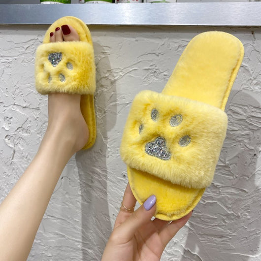 Pantuflas de Algodón con Suela Suave - Zapatos Cálidos para el Hogar - Image 18
