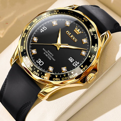 Reloj Submarino Verde Cuarzo Luminoso para Hombre - Image 9