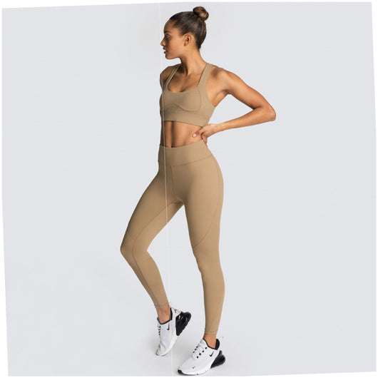 Conjunto Deportivo de Yoga en Colores Puros - Image 4