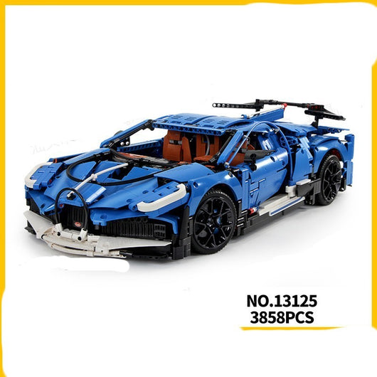 Auto Deportivo de Carreras - Kit de Construcción con Bloques de Precisión Serie 13103-13175 - Image 18