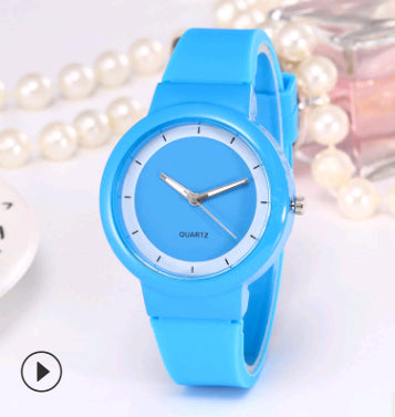 Reloj de Cuarzo Silicona Colores Pastel - Diseño Casual Moderno - Image 11