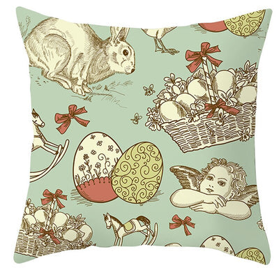 Funda de Almohada Pascua Felpa Corta - Image 8