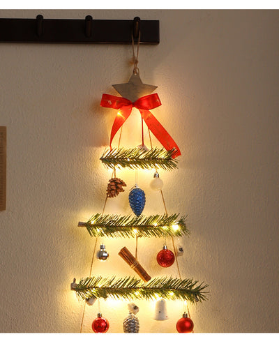 Árbol de Navidad Luminoso de Tela No Tejida para Ventanas y Puertas - Image 8
