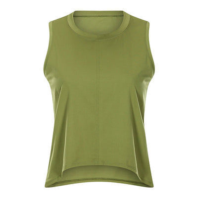 Top Deportivo Suelto Cuello Redondo sin Mangas para Yoga - Image 9