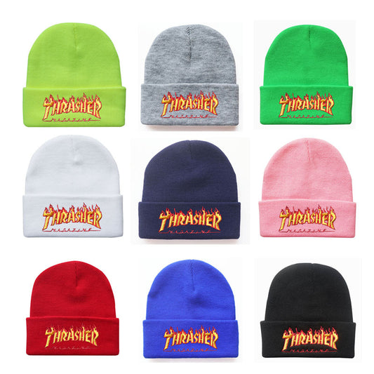 Gorro Tejido con Bordado de Llama Fashion