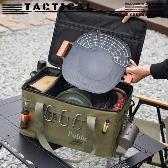 Bolsa Táctica de Gran Capacidad para Camping y Actividades Outdoor