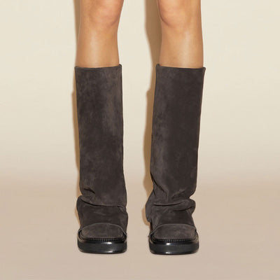 Botas Largas para Mujer con Caña Tubular y Cierre de Seguridad - Image 10