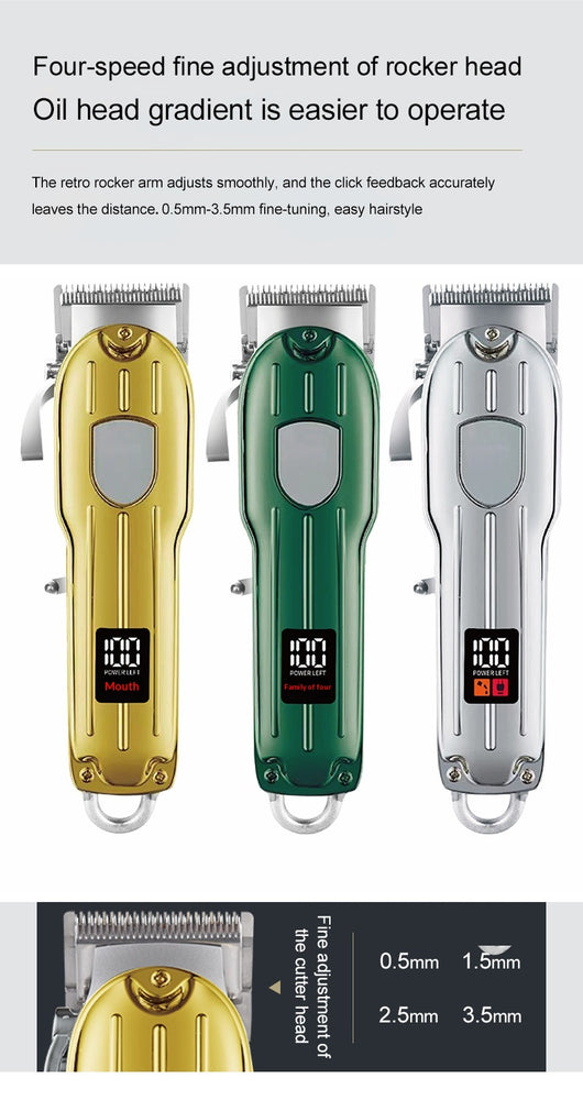 Cortapelo Digital para Hombre con Pantalla LED - Image 26