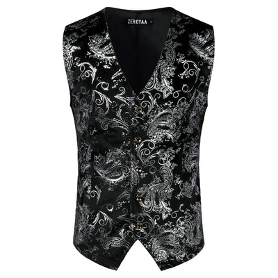 Chaleco Steampunk Dorado para Hombre - Traje Elegante sin Mangas - Image 23