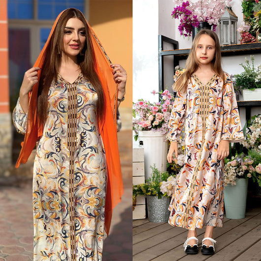 Abaya Árabe Elegante para Mujer Musulmana - Image 7