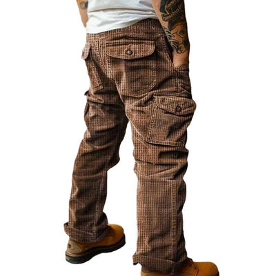 Overol Retro Casual para Hombre Otoño Invierno - Image 15