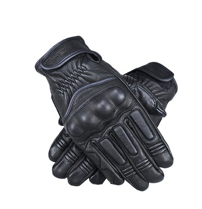 Guantes de Motocicleta Retro Transpirables para Todas las Estaciones - Image 3