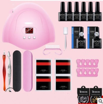 Kit Completo de Esmalte Gel UV para Manicura DIY - Lámpara 36W - Image 10
